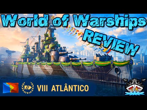 Atlantico ist FERTIG!! 234mm Sekundäre MONSTER!!!! *Werftschiff* ⚓️ in World of Warships 🚢