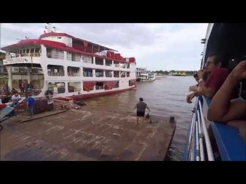 VLOG 01 -Arriving at the harbor - Trip by boat in the Amazon River from Macapá to Santarém