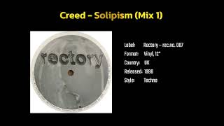 Creed - Solipism (Mix 1) (1996)
