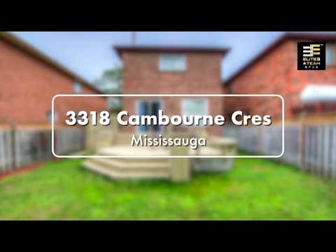 3318 Cambourne Cres Mississauga - Meadowvale - Elite3 & Team