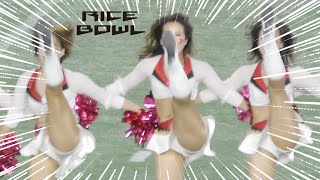 《Xリーグ チアリーダー》オープニングパフォーマンス　RICE BOWL　   2024 ライスボウル　ウェルカムダンス　チア 　cheerleader ⑤《BraveTV》