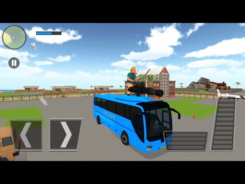 Us Police Prisoner Transport - Bus Driving Simulator - Android iOS gameplay