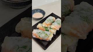 約210円で作る〈明太クリーム春巻き〉 #簡単レシピ #料理 #自炊 #おうちごはん #ライスペーパー #春巻き #明太子 #おつまみ #節約 #節約レシピ #レシピ #cooking #おいしい