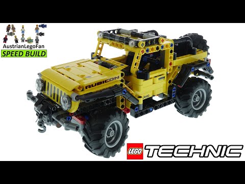 Vidéo LEGO Technic 42122 : Jeep Wrangler