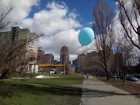 TP-Link Neffos X1 (TP902A) - замедленная съемка - воздушный шарик