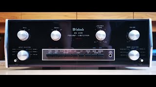 Video thumbnail for McIntosh MA6100 Integrated Amplifier (1975-1979) by YesterYearAudio