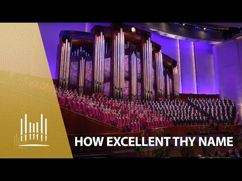 How Excellent Thy Name, from Saul | The Tabernacle Choir