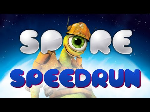 Spore Speedrun Any% Hard 56:08 (Commentary)
