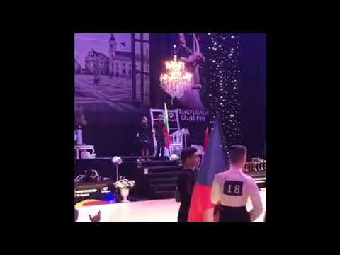 E. Mašaro - P. Rinkevičiūtė, LTU. World Ch. JII 10 d., parade. 2019 11 02, Romania.