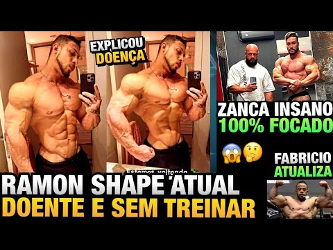 RAMON MOSTRA SHAPE ATUAL SEM TREINAR E FALOU SOBRE DOENÇA - ZANCA ESTÁ INSANO + FABRICIO