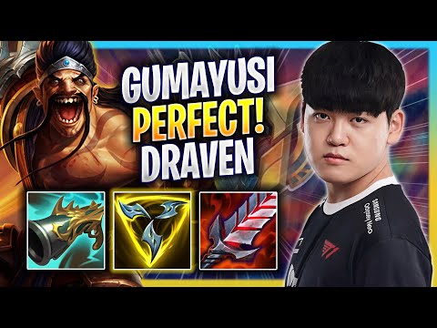 GUMAYUSI PERFECT GAME WITH DRAVEN! - T1 Gumayusi Plays Draven ADC vs Kai'sa! | Season 2023
