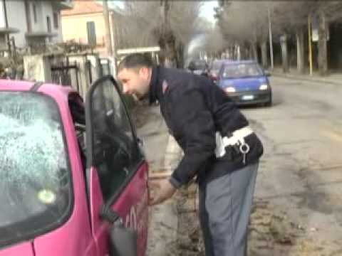 ONDA TG 5.01.2013 - ALBERO TRAVOLGE AUTO IN VIALE STAZIONE