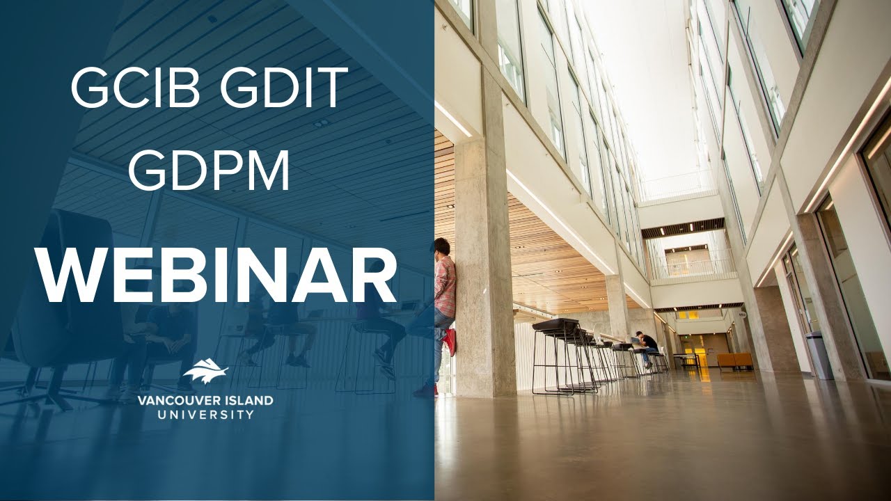 GCIB GDIT GDPM - Graduate Programs in Business Webinar