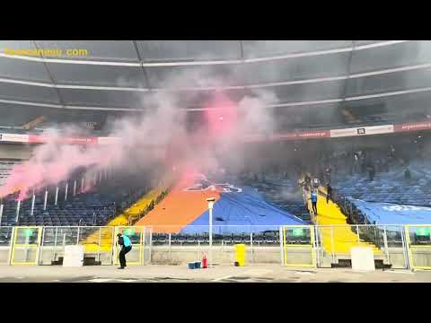 Ruch Chorzów - ŁKS Łódź (10.05.2025) awantura