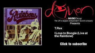 T.Rex - I Love to Boogie - Live at the Rainbow