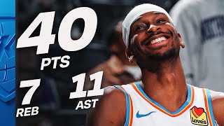 Shai Gilgeous-Alexander - Oklahoma City Thunder - Milwaukee Bucks