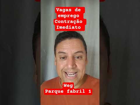 URGENTE: Empregos na WEG em Jaraguá! 🚨