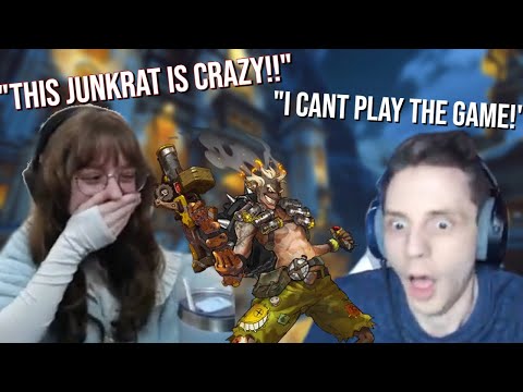 streamers react to GM flanking junkrat 1.0 (featuring Metro, Sunshinebread, and more!)