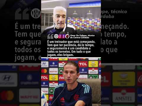 FILIPE LUÍS muito ELOGIADO por técnico do CENTRAL CÓRDOBA! #shorts