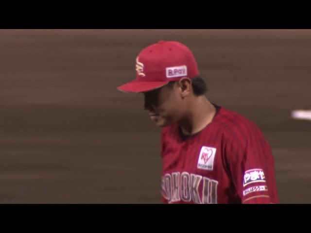 【8回表】開幕から12試合無失点!! イーグルス・渡辺翔太 最後はストレートで見逃し三振を奪う!! 2025年6月10日 東北楽天ゴールデンイーグルス 対 中日ドラゴンズ