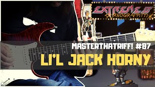 How to REALLY play Li&#39;l Jack Horny by Extreme -  Riff Guitar Lesson w/TAB - MasterThatRiff! 87