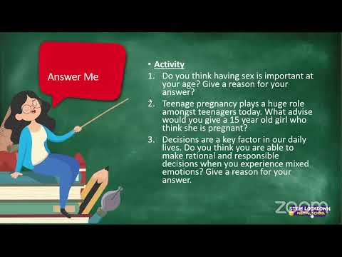 Grade 10 - Life Orientation - 18 May 2020