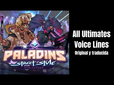 Todas las líneas de voz de las Ultimates / All Ultimate Voice Lines (Street Style: World Tour)