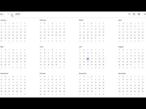 Vídeo: Calendário 3000: perguntas e respostas
