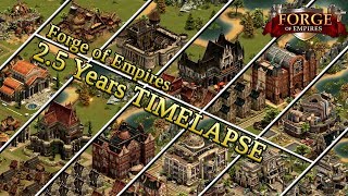 Forge of Empires -- 2.5 YEARS TIMELAPSE -- ZockIt