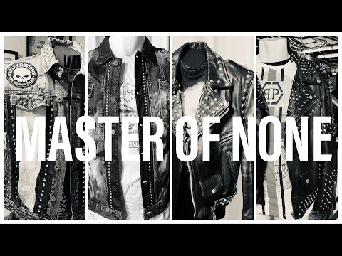 DIY Punk Rock Style Studded Jacket