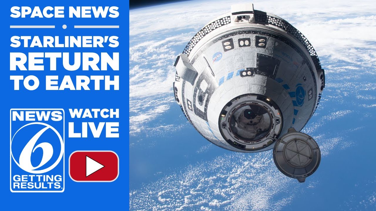 WATCH LIVE: Starliner undocks from ISS ahead of return to Earth