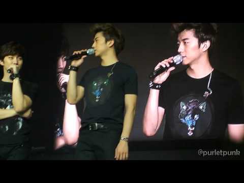 130302 WTII in Manila - Wooyoung speaking English, Filipino