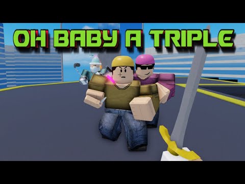 Oh Baby A Triple kills ! (Roblox arsenal)
