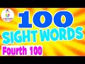 SIGHT WORDS For Kids 100 Common High Frequency Words