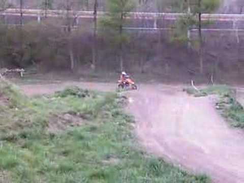 Erik auf seiner KTM in Peggau