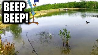 Bass Fishing With a ROAD RUNNER Spinnerbait (Underspin)