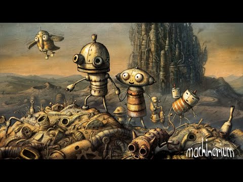 Machinarium Full Gameplay All Achievement