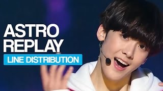 Download lagu Astro - Replay Line Distribution (Color Coded) Idol Cover Project mp3