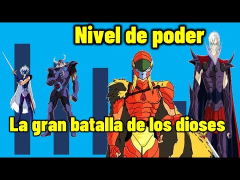 Niveles de poder - La gran batalla de los dioses - Saint Seiya