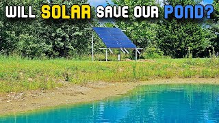 Installing a Solar Powered Well Pump to Fill Our Pond - RPS Solar Pumps (part 1)