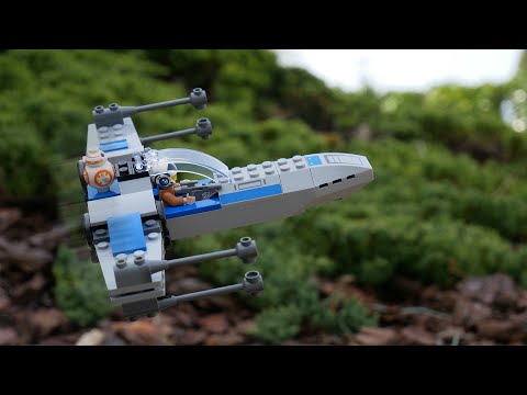 Vidéo LEGO Star Wars 75297 : X-Wing de la Résistance