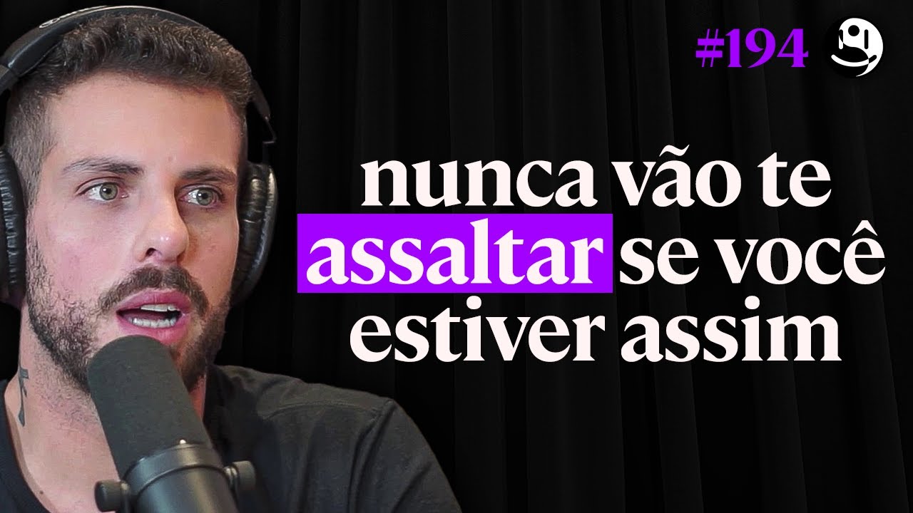 Policial: É Assim Que Ladrões Escolhem Sua Vítima! - Diego Del Rio | Lutz Podcast #194