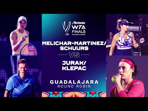Melichar-Martinez/Schuurs vs. Jurak/Klepac | 2021 WTA Finals Doubles