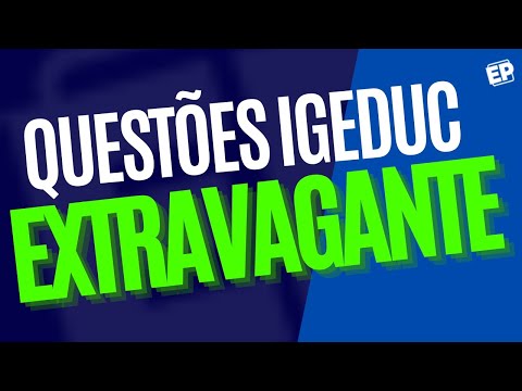 CONCURSO GUARDA PAULISTA-PE: RESOLUÇÃO DE QUESTÕES IGEDUC: LEGISLAÇÃO EXTRAVAGANTE