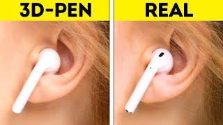 Awesome 3D-PEN DIY CRAFTS And GLUE GUN Ideas That Will Save Your Money || Jewelry, Decor, Repair