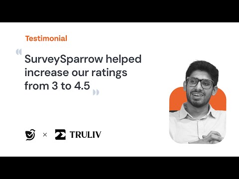 How Truliv improved review management with SurveySparrow