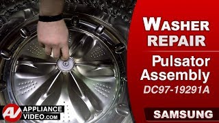 Samsung Washer — Loud Girding Noise — Washplate Repair
