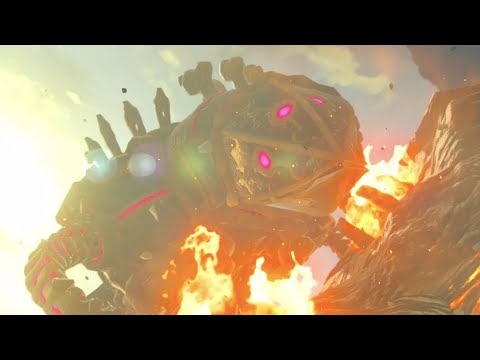 The Legend Of Zelda Breath Of The Wild: Divine Beast Vah Rudania Intro Cutscene