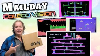 What's Inside This eBay Box? Colecovision Games Revealed!