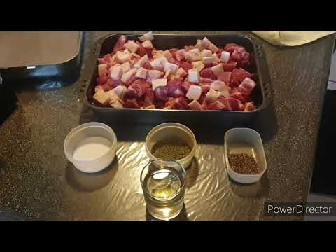 Salsiccia grobe Bratwurst selber gemacht.